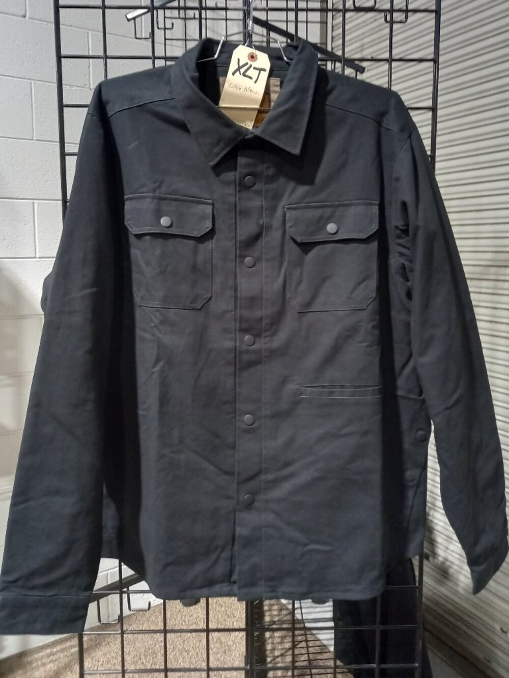 Concealed Carry Flannel Lined Canvas Shirt Jacket | XLT
